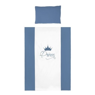 3-dílné ložní povlečení Belisima Royal Baby 90/120 modré