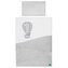 5-dílné ložní povlečení Belisima Balón 100/135 bílé