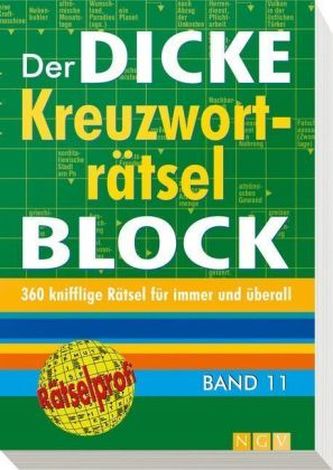 Der dicke Kreuzworträtselblock. Bd.11