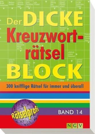 Der dicke Kreuzworträtsel-Block. Bd.14