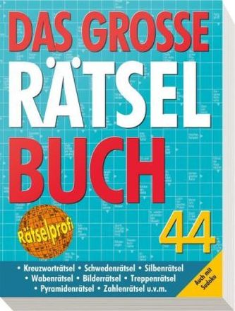 Das große Rätselbuch. Bd.44