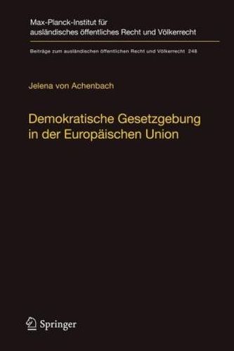 Demokratische Gesetzgebung in der Europäischen Union