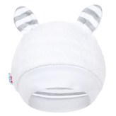 Luxusní dětská zimní čepička s oušky New Baby Zebra - velikost 80 (9-12m)