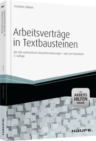 Arbeitsverträge in Textbausteinen