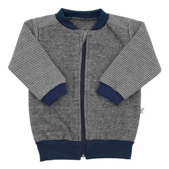 Zimní kojenecká mikinka Baby Service Retro - velikost 74 (6-9m)