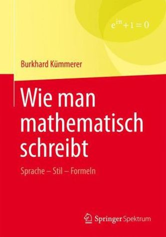 Wie man mathematisch schreibt