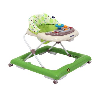 Dětské chodítko Baby Mix green-beige