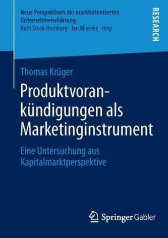 Produktvorankündigungen als Marketinginstrument