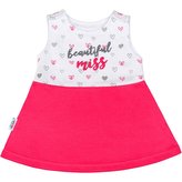 Kojenecké šaty bez rukávů New Baby růžové - velikost 62 (3-6m)