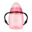 Hrníček nakloněný se silikonovým náustkem Akuku 280ml růžový