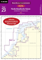 Delius Klasing-Sportbootkarten Niederländische Küste, DVD-ROM, Ausgabe 2016