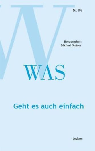 Geht es auch einfach