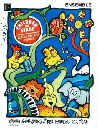 Der Karneval der Tiere, für Ensemble in variabler Besetzung: 2 Melodieinstrumente(auch B-Stimme), Klavier, Violoncello (auch Kon