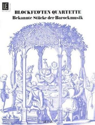Bekannte Stücke der Barockmusik, für Blockflötenquartett