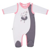 2-dílná bavlněná souprava New Baby Ballerina - velikost 62 (3-6m)