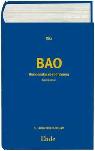 BAO, Bundesabgabenordnung, Kommentar (f. Österreich)