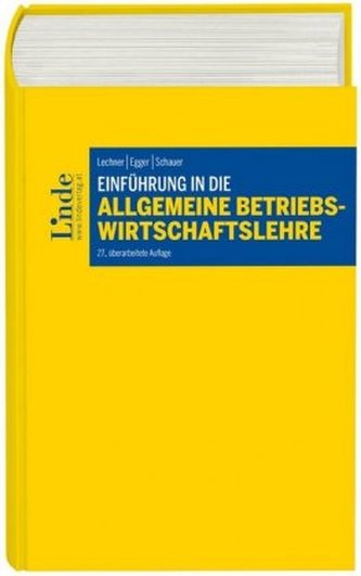 Einführung in die Allgemeine Betriebswirtschaftslehre (f. Österreich)