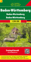 Freytag & Berndt Autokarte Baden-Württemberg. Baden-Wurttemberg. Bade-Wurtemberg; Baden-Vurtembergo