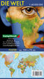 Freytag & Berndt Poster, Wandkarte: Die Welt, deutsch, 1:40.000.000, Plano in Rolle