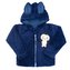 Zimní dětská mikina New Baby Penguin tmavě modrá - velikost 80 (9-12m)