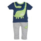 Kojenecké tričko s krátkým rukávem a tepláčky New Baby Dino - velikost 68 (4-6m)