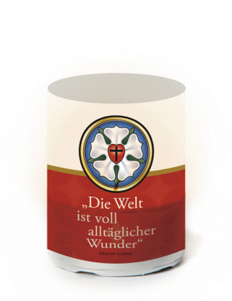 Teelicht-Transparente - 'Luther-Licht', 10 Stück