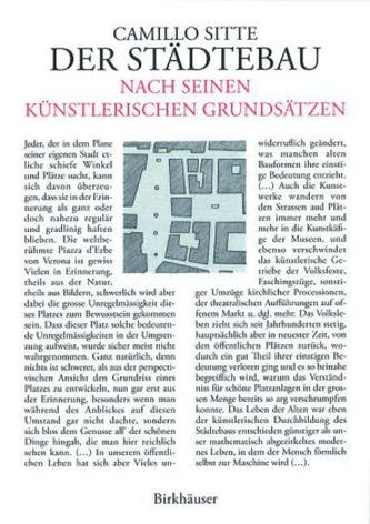 Der Städtebau nach seinen künstlerischen Grundsätzen