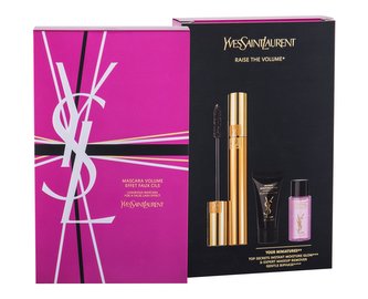Yves Saint Laurent Volume Effet Faux Cils řasenka Volume Effet Faux Cils 7,5 ml + odličovací přípravek Makeup Remover Gentle Bi-phase 8 ml + pleťová péče Top Secrets Instant Moisture Glow 5 ml