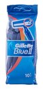 Gillette Blue II Holicí strojek 10 ks pro muže