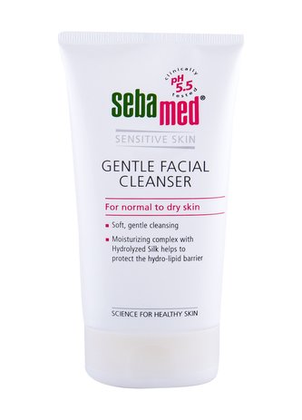 SebaMed Sensitive Skin Čisticí gel Gentle Facial Cleanser 150 ml Normal Skin pro ženy