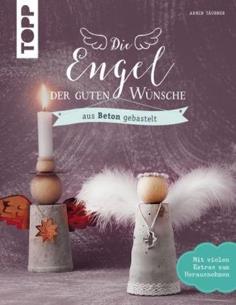 Engel der guten Wünsche - aus Beton gebastelt