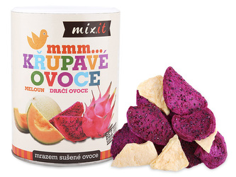 Mixit - Dračí ovoce & Meloun - Křupavé ovoce 80 g