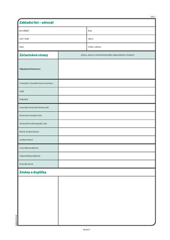 Stavebný denník, A4, 3 × 28 listov+12 listov