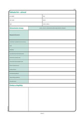 Stavebný denník, A4, 53 listov, číslovaný, NCR