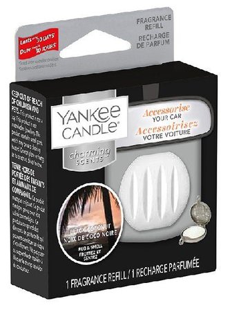 Yankee Candle Charming Scents náplň vůně do auta Black Coconut