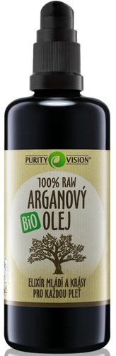 Purity Vision Raw Bio Arganový olej 100ml