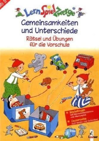 Gemeinsamkeiten und Unterschiede - Rätsel und Übungen für die Vorschule