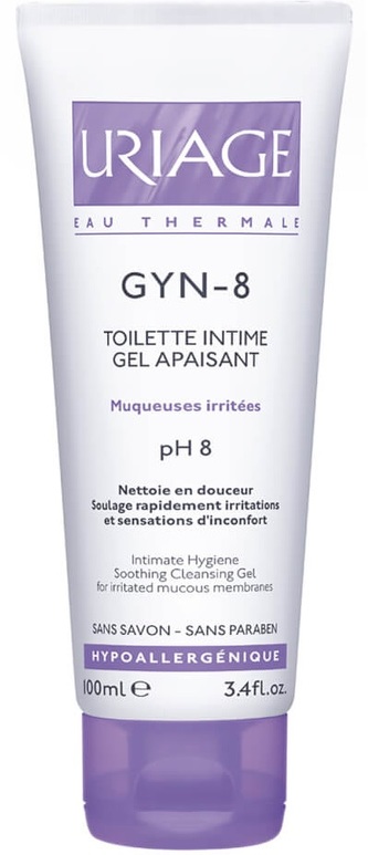 Uriage GYN-8 Intimate Hygiene Soothing Cleansing Gel 100ml