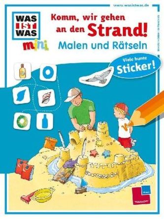 Komm, wir gehen an den Strand!, Malen und Rätseln