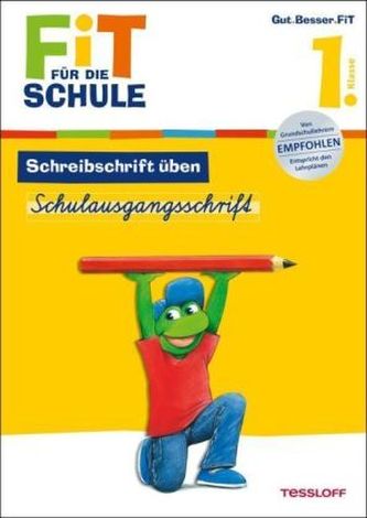 Schreibschrift üben. Schulausgangsschrift 1. Klasse