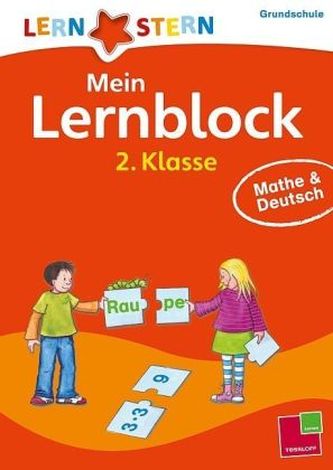 Mein Lernblock 2. Klasse: Mathe & Deutsch