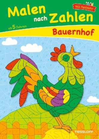 Malen nach Zahlen. Bauernhof