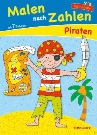 Malen nach Zahlen: Piraten