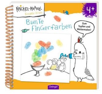 Krickel-Krakel Bunte Fingerfarben