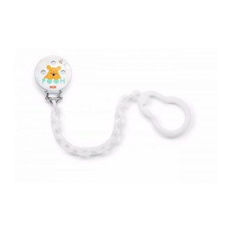 Řetízek na šidítko NUK Disney Medvídek PÚ bílý