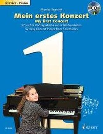Mein erstes Konzert, für Klavier, m. Audio-CD