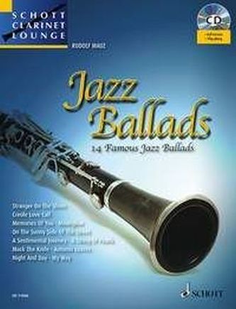 Jazz Ballads, für Klarinette,m. Audio-CD. Vol.1
