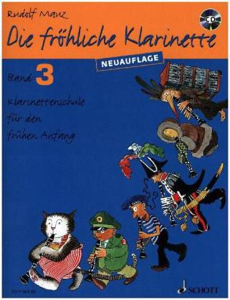 Die fröhliche Klarinette, m. Audio-CD, Neuauflage. Bd.3