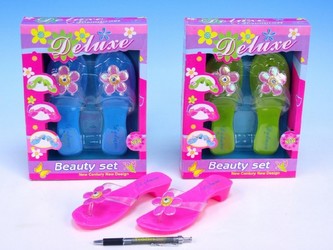 Střevíčky pro malé princezny 19cm 3 barvy v krabici, 1pár