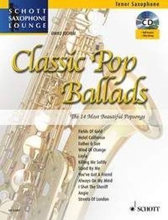 Classic Pop Ballads, Tenor-Saxophon, m. Audio-CD